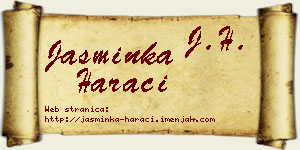 Jasminka Harači vizit kartica